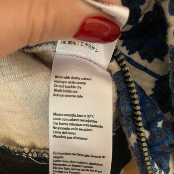 Topshop womens Floral Bomber Jacket - Picture 6 of 9